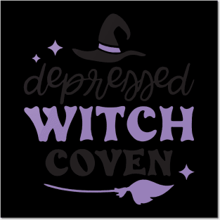 Depressed Witch Coven Posters and Art